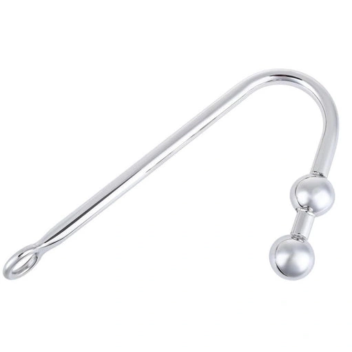 Stainless Two 4417 Pleasurable Hook Balls Anal Steel 0819